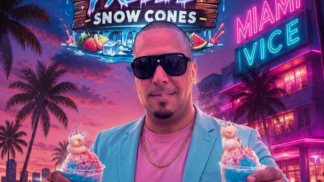 Brain freeze snow cones