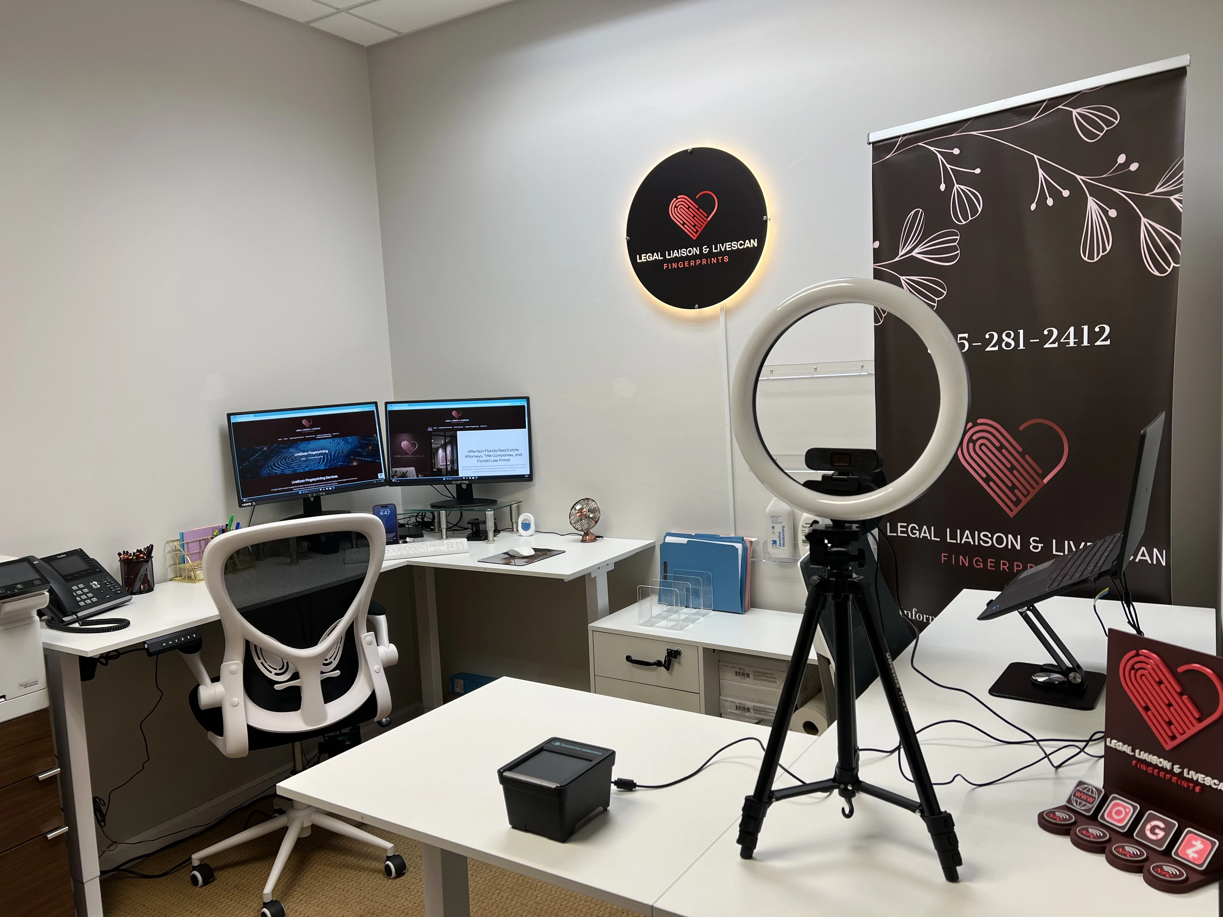 Legal Liaison & LiveScan Fingerprints