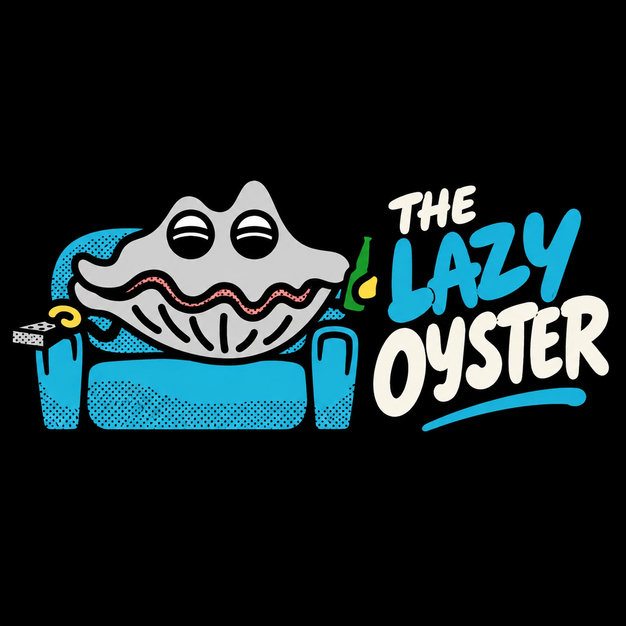The Lazy Oyster logo