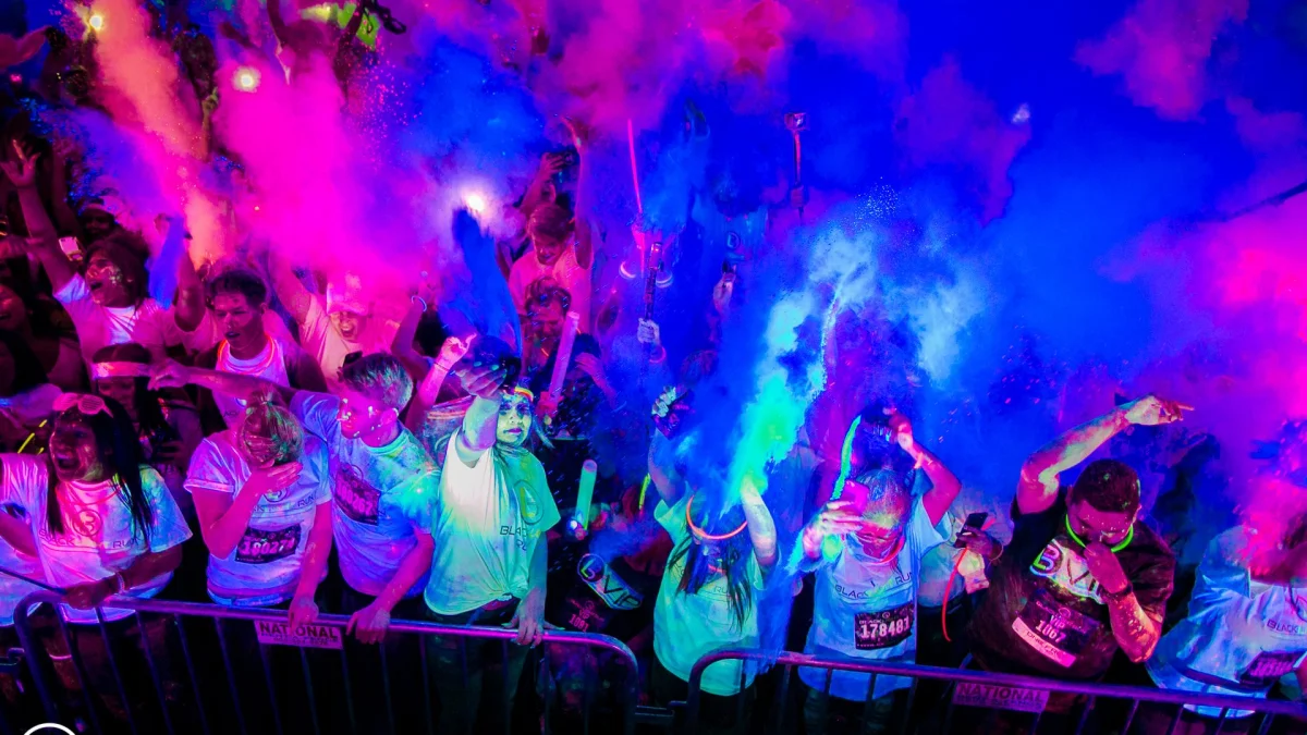 Blacklight Run -Homestead Speedway