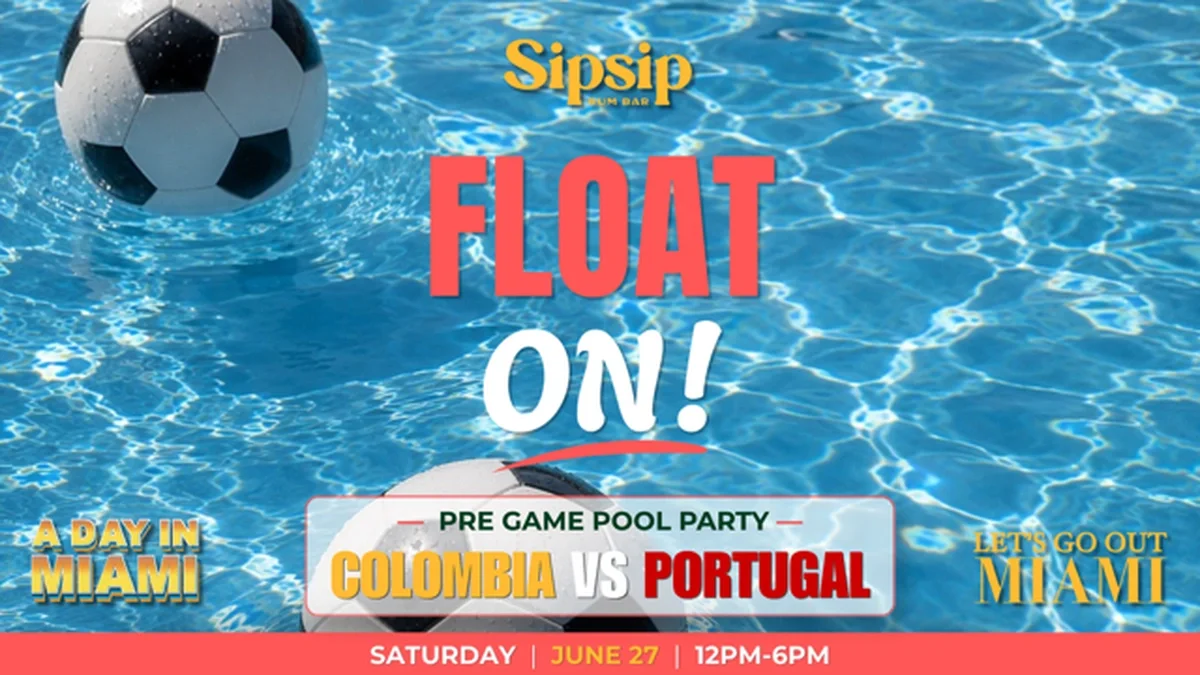 FLOAT ON! Pool Party – World Cup Edition