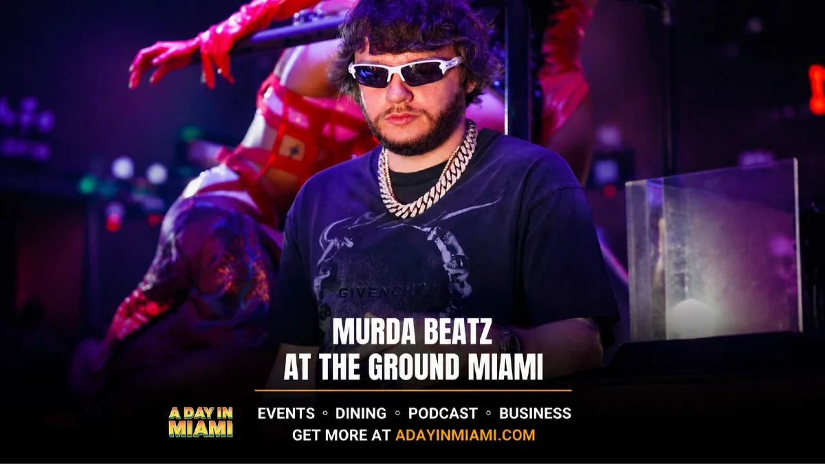 MURDA BEATZ AT THE GROUND MIAMI