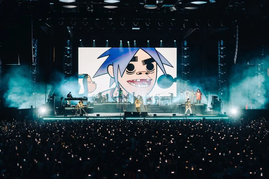 Gorillaz - The mountain Tour