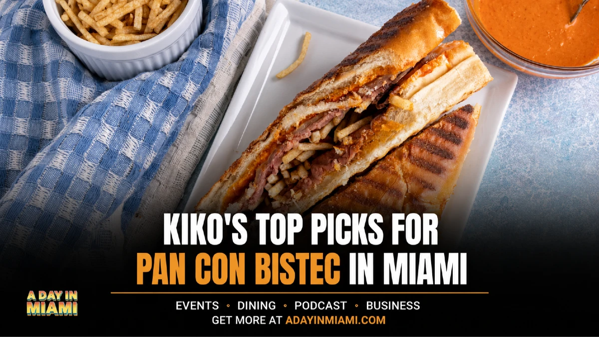 KIKO'S TOP PICKS FOR PAN CON BISTEC IN MIAMI